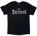 Tricou The Damned Distressed Logo EU Tour Summer 24 (Back Print, Ex-Tour) Black XL Tricou