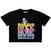 Majica Notorious B.I.G. Halftone Biggie Crop Top Black 2XL Ženske