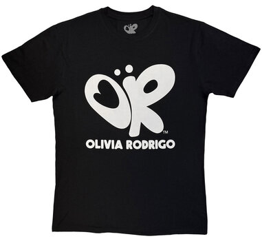 T-särk Olivia Rodrigo Logo Mono Black S T-särk - 1