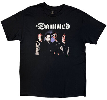 Shirt The Damned Photo UK & EU Tour 24 (Back Print, Ex-Tour) Black 3XL Shirt - 1