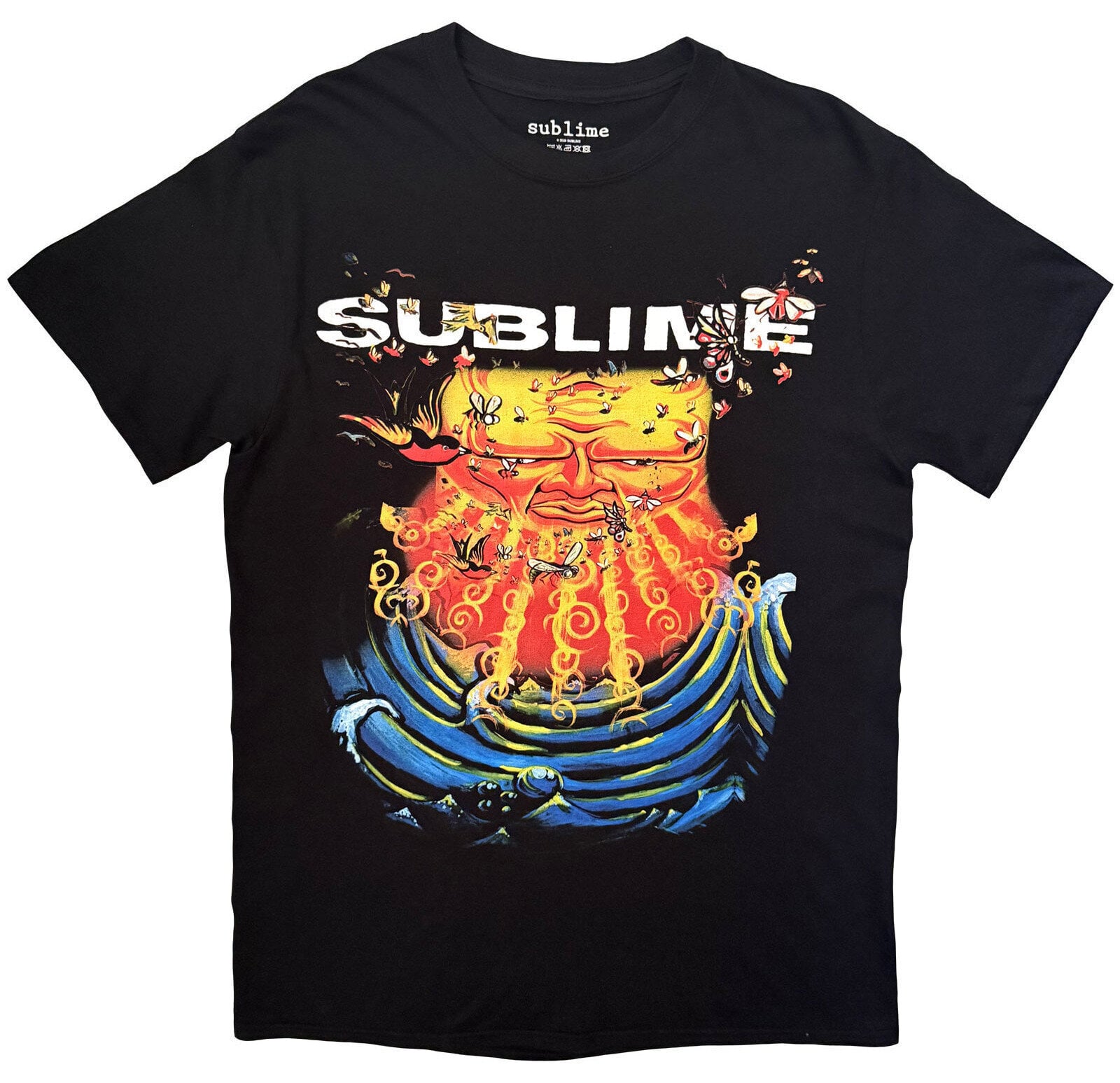 Košulja Sublime Underwater (Back Print) Black 2XL Košulja