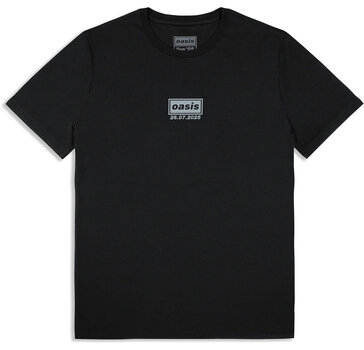 T-shirt Oasis London 26 July Event (Back Print & Ex-Tour) T-shirt à manches courtes Black L - 1