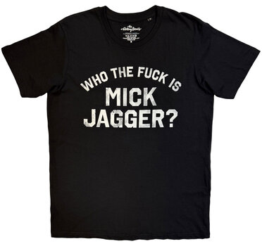 Košulja The Rolling Stones Who The Fuck Is Mick Jagger Black 2XL Košulja - 1