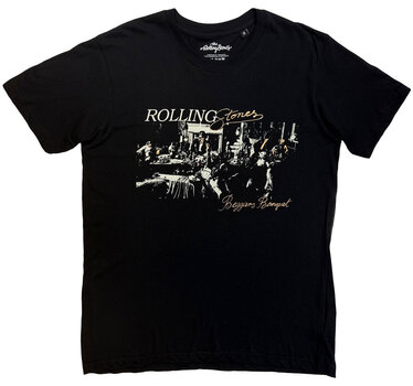 Paita The Rolling Stones Beggars Banquet Script Black M Paita - 1