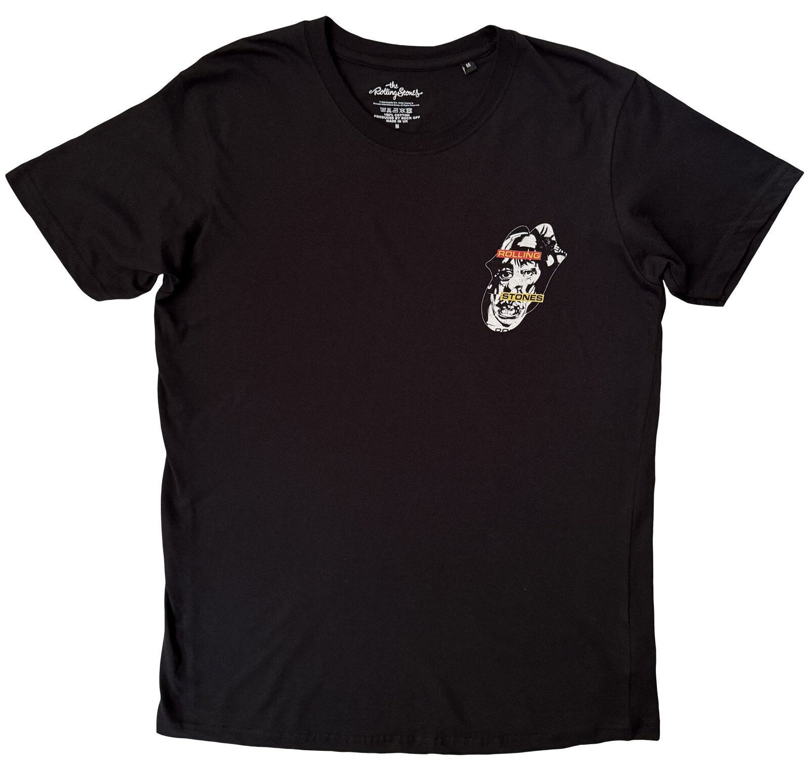 Риза The Rolling Stones Foreign Tongues Pocket Logo (Back Print) Black XL Риза