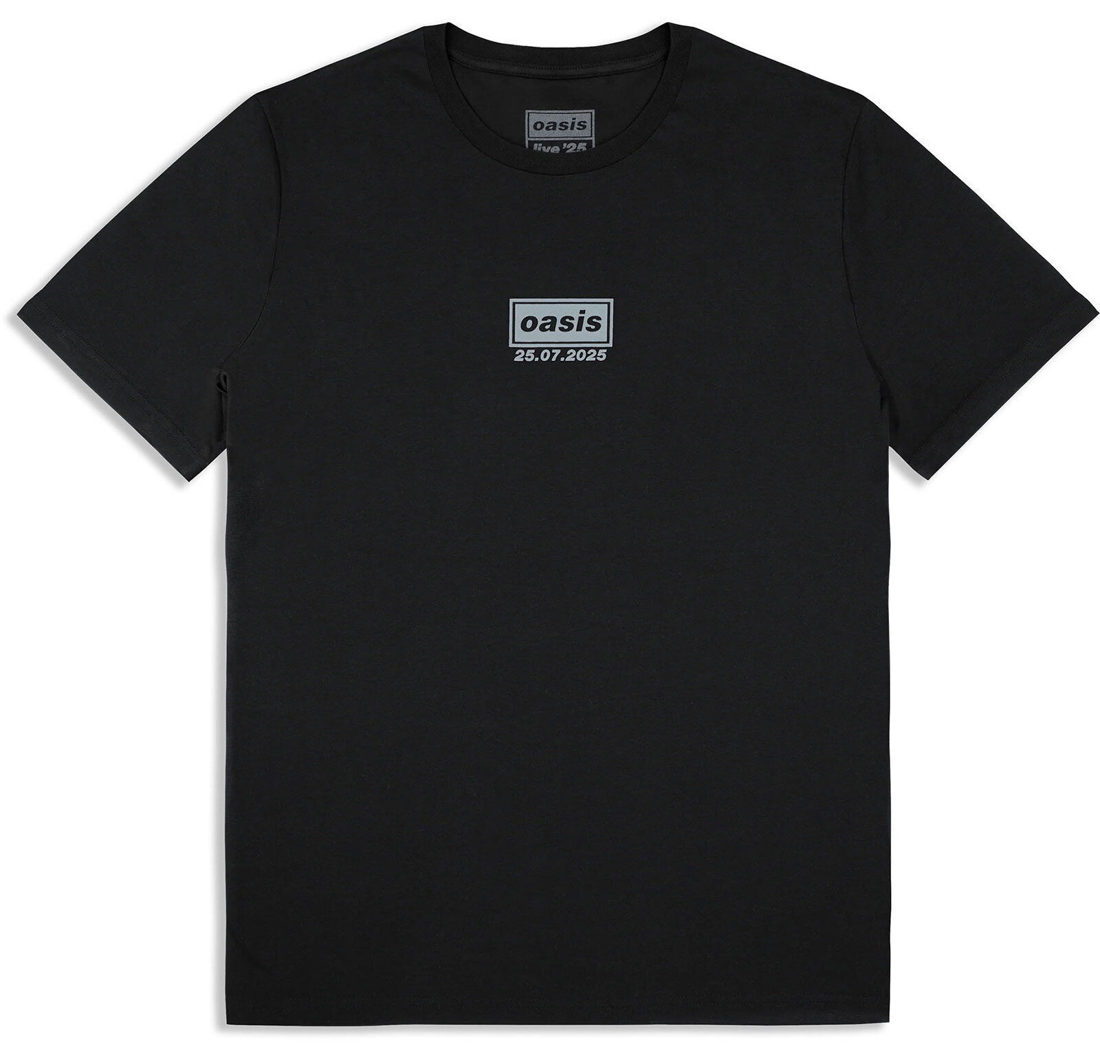 Košulja Oasis London 25 July Event (Back Print & Ex-Tour) Black 2XL Košulja