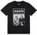 T-särk Oasis Wonderwall Live 25 World Tour (Back Print & Ex-Tour) Black XS T-särk
