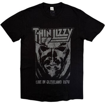 Tricou Thin Lizzy Jailbreak Live In Cleveland '76 Black L Tricou - 1