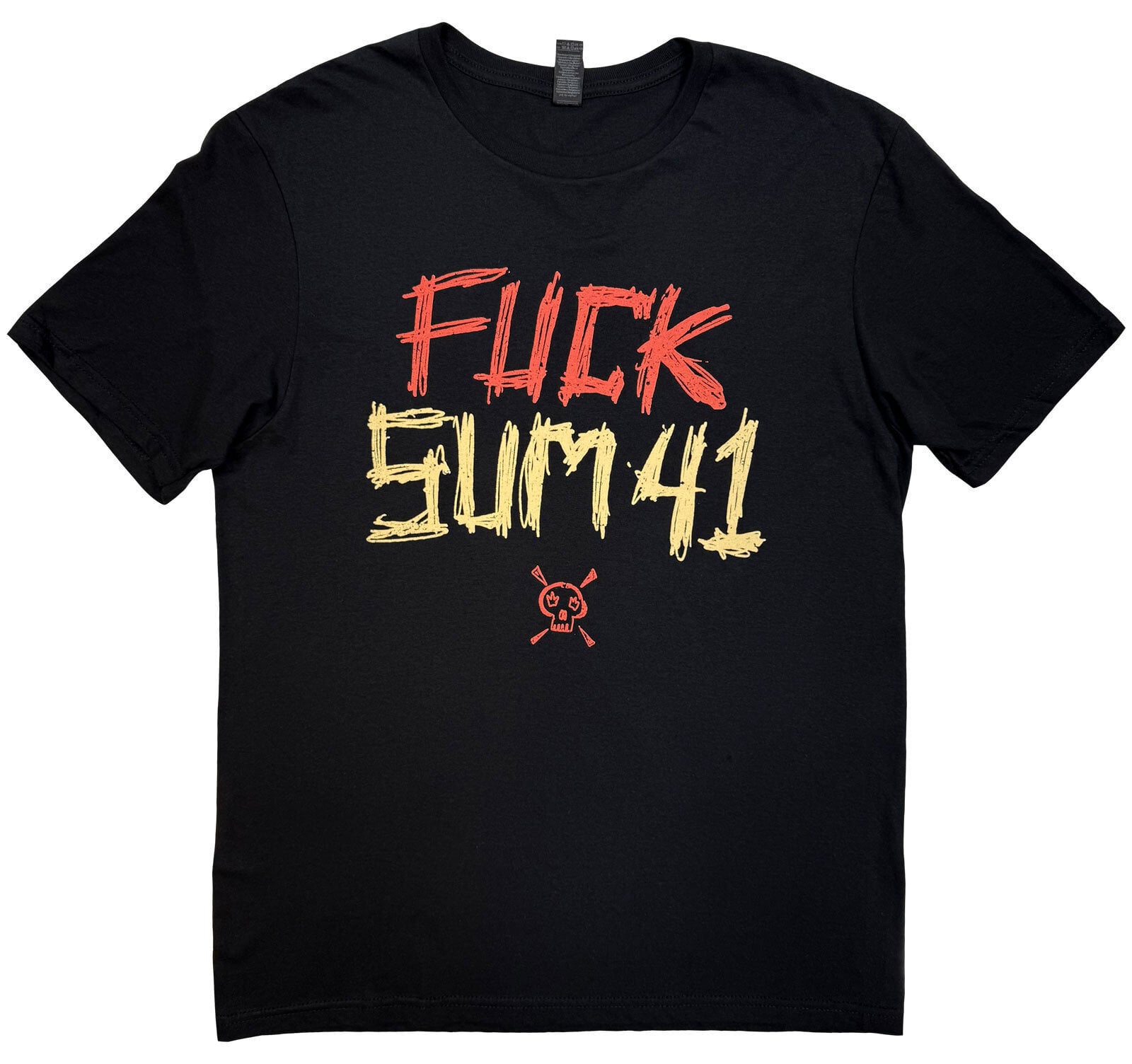 Paita Sum 41 Tour '24 Pt.2 Fuck Sum 41 (Back Print, Ex-Tour) Black S Paita