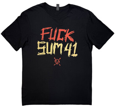 Paita Sum 41 Tour '24 Pt.2 Fuck Sum 41 (Back Print, Ex-Tour) Black S Paita - 1