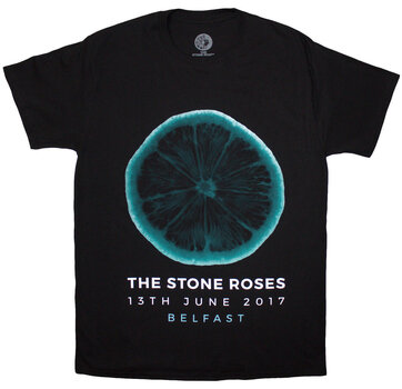 T-shirt The Stone Roses Belfast 2017 Black L T-shirt - 1