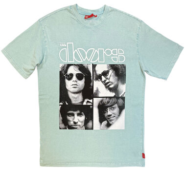T-krekls The Doors Squares Wash Green S T-krekls - 1