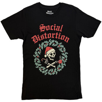 T-särk Social Distortion Wreath Black 2XL T-särk - 1