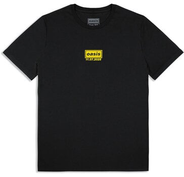 Сорочка Oasis Manchester 11 July Event (Back Print & Ex-Tour) Black 3XL Сорочка - 1