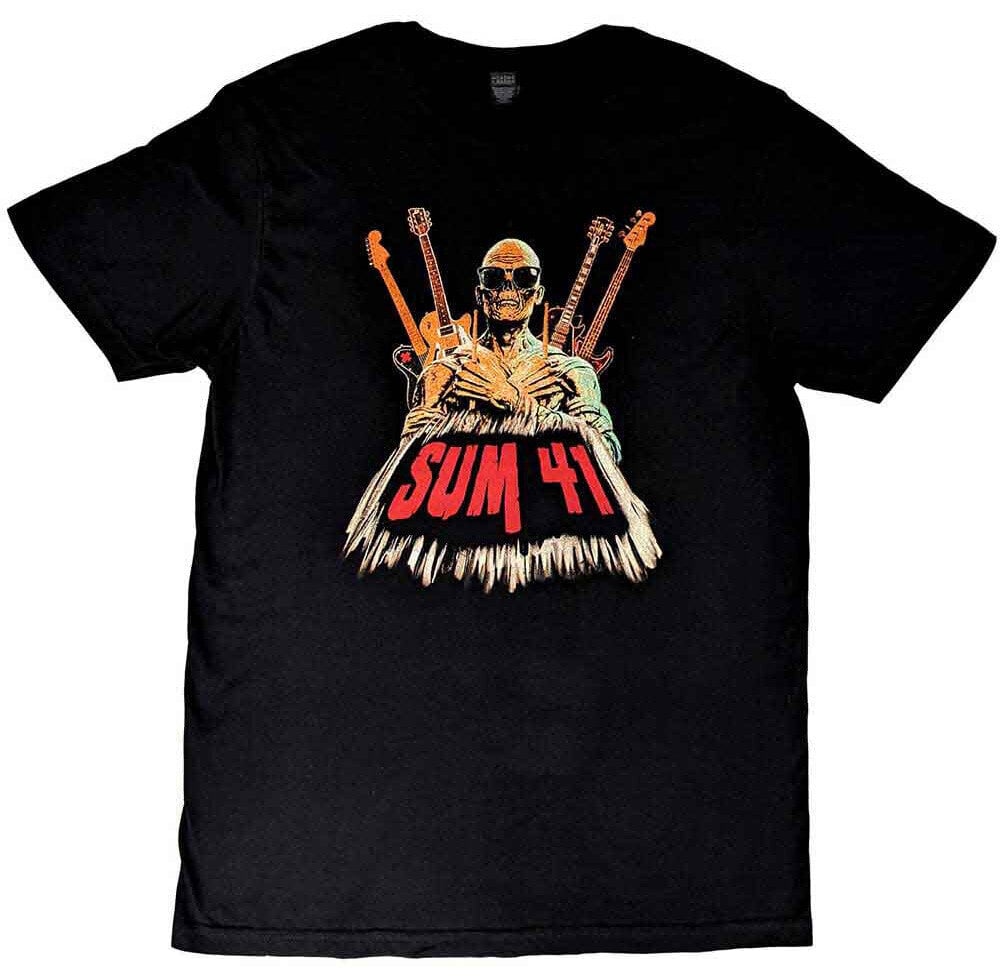 T-krekls Sum 41 Does This Look Like All Killer No Filler European Tour 2022 (Back Print & Ex-Tour) Black 2XL T-krekls