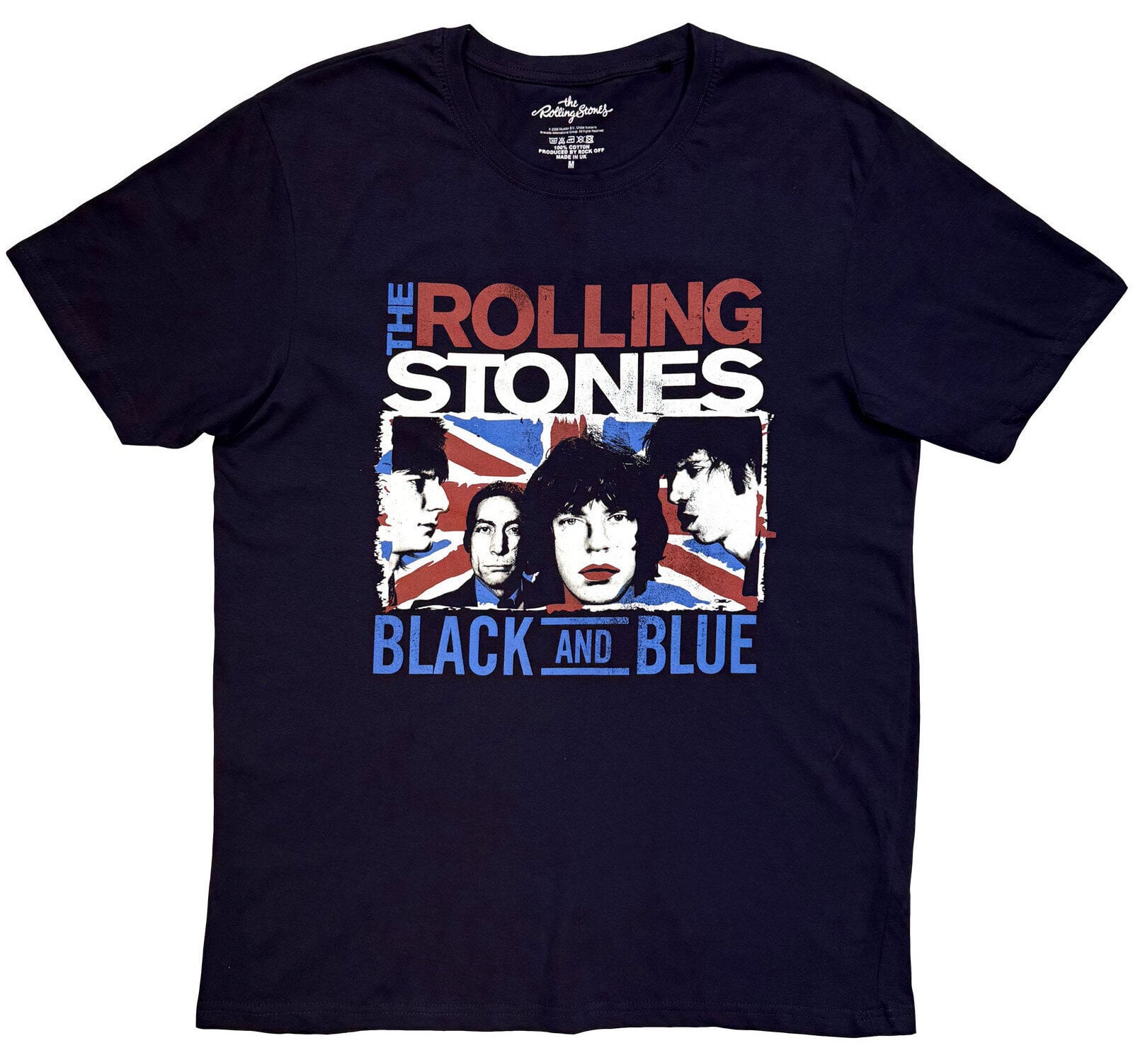 T-särk The Rolling Stones Black And Blue Navy 2XL T-särk