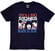 Ing The Rolling Stones Black And Blue Rövid ujjú póló Navy M