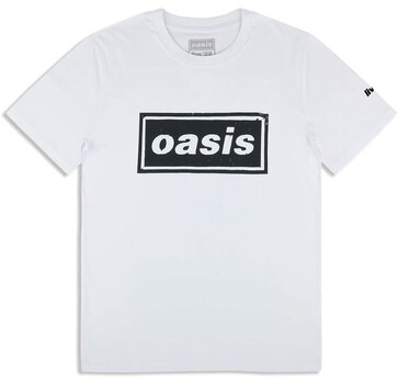 Paita Oasis Stencil Logo (Ex-Tour) White S Paita - 1