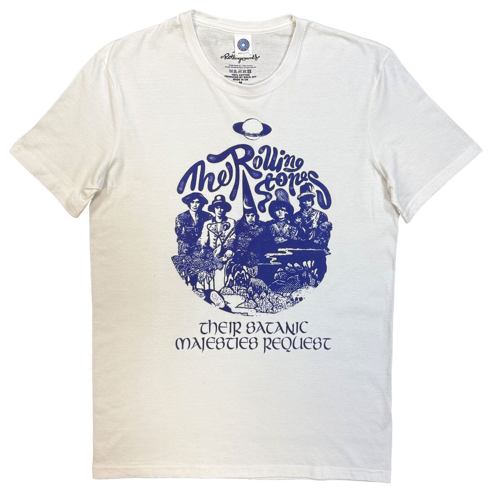 Ing The Rolling Stones Satanic Request White 2XL Ing