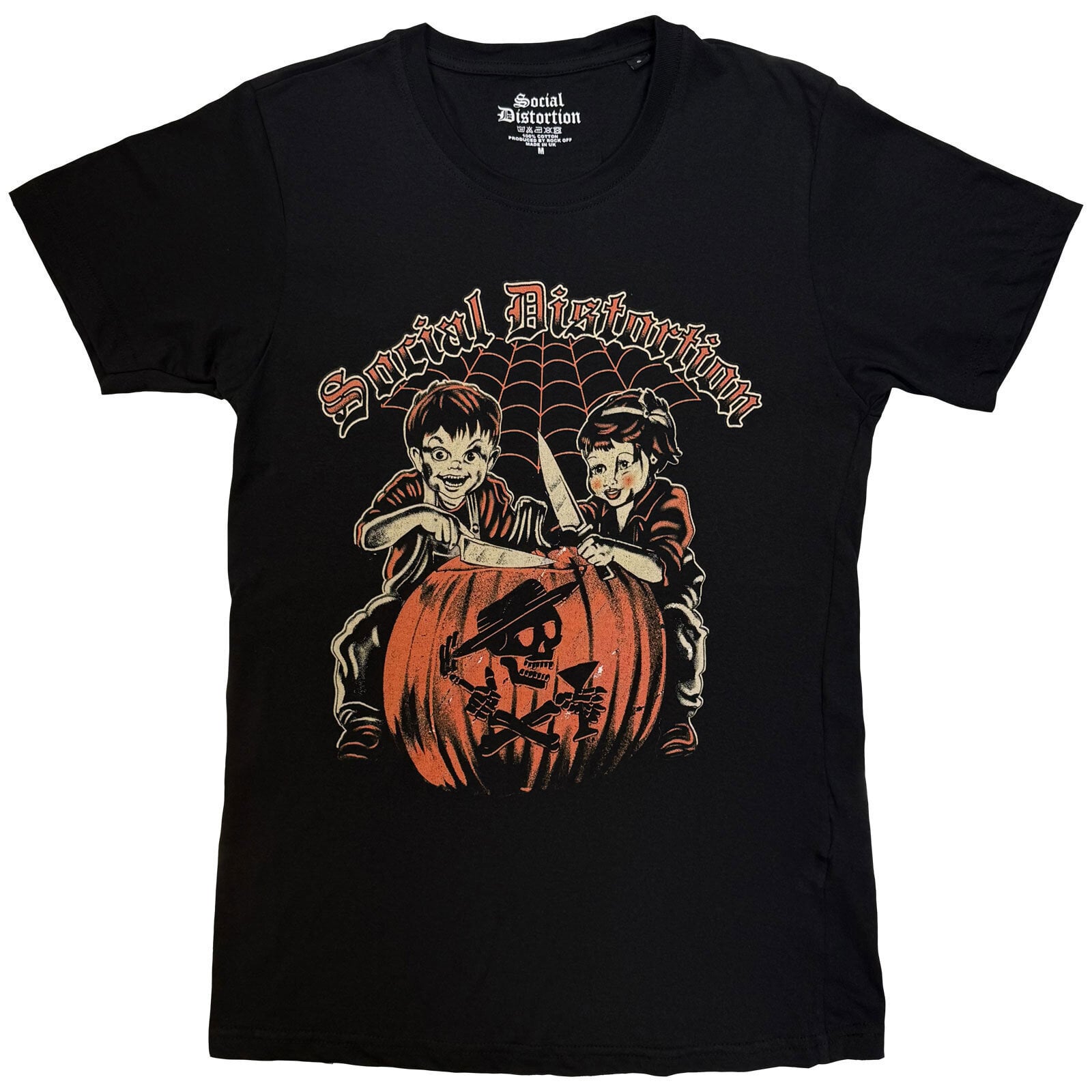 Ing Social Distortion Halloween Black XL Ing