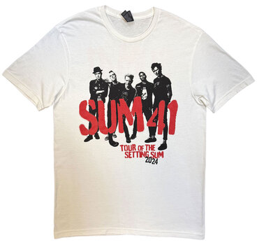 Majica Sum 41 Tour '24 Pt.2 Spray Paint (Back Print, Ex-Tour) White L Majica - 1