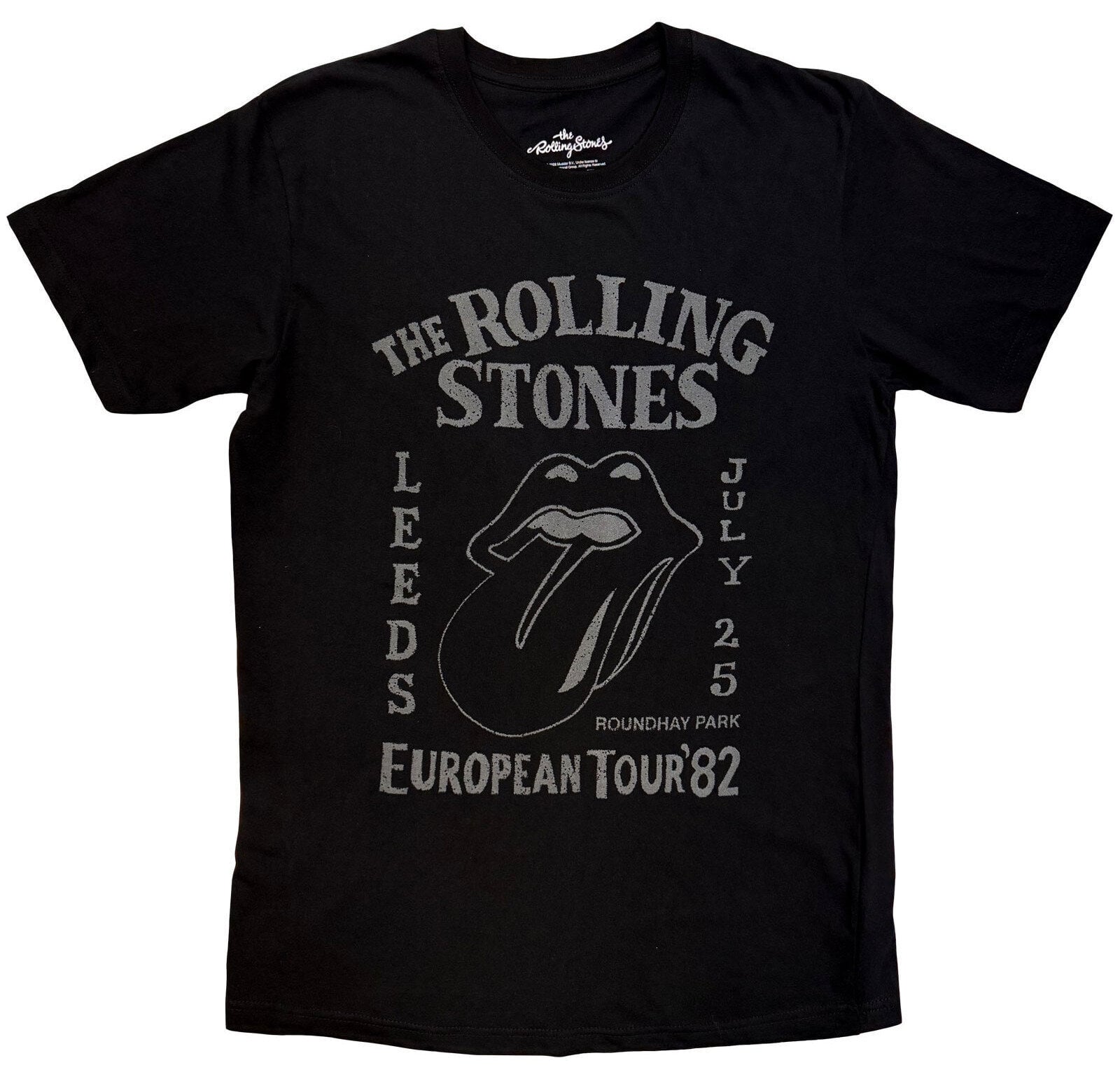 Košulja The Rolling Stones European Tour '82 Black M Košulja