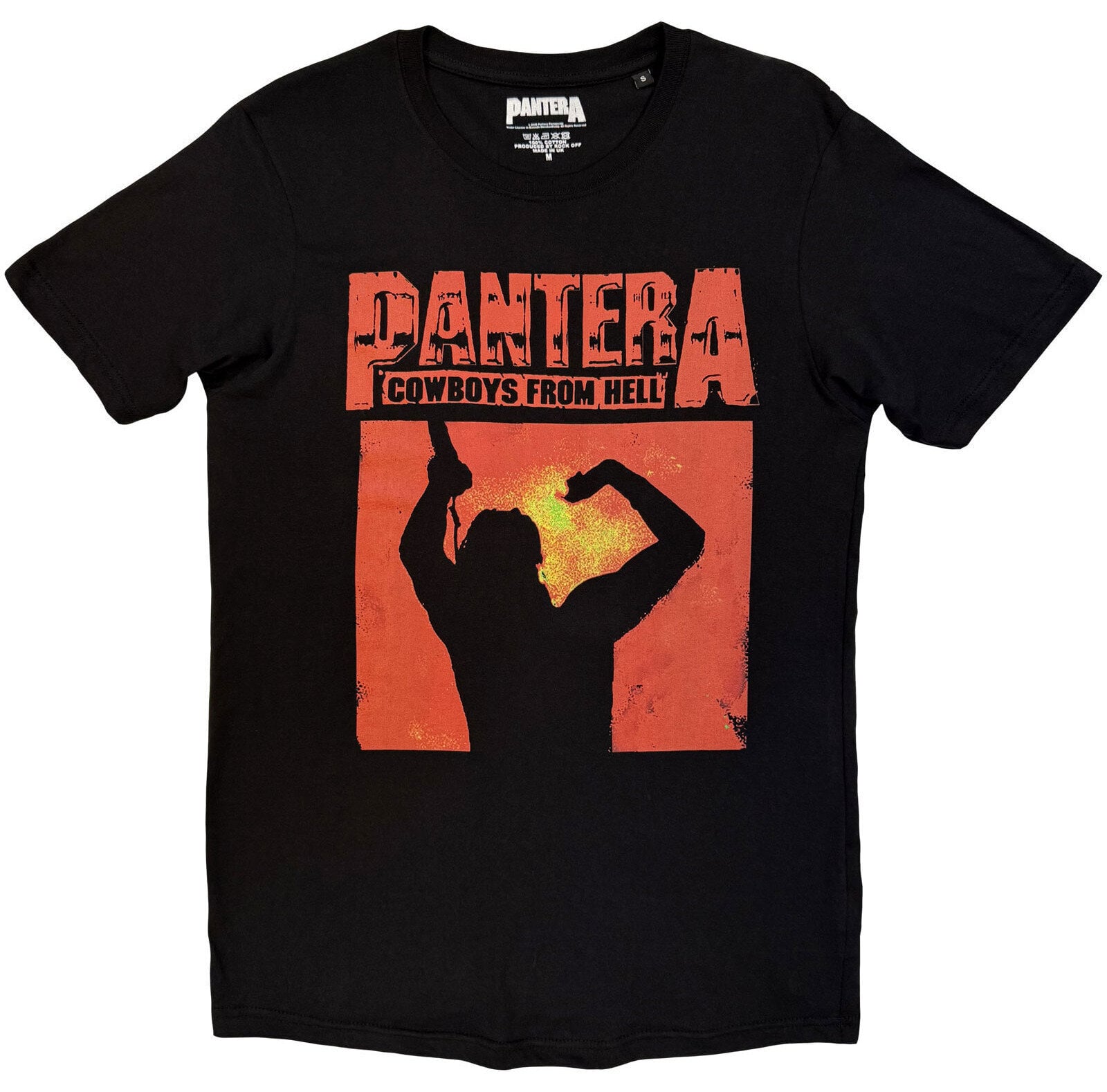 Πουκάμισο Pantera Cowboys From Hell Black M Πουκάμισο
