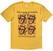 Paita The Rolling Stones Four Tongues Yellow S Paita