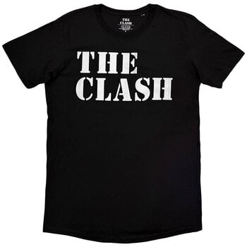 Tričko The Clash Stencil Logo Tričko s krátkým rukávem Black L - 1