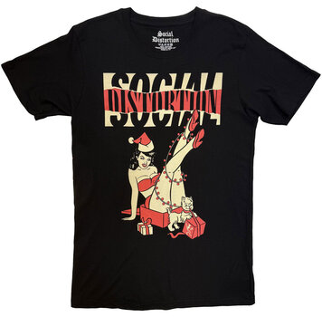 Paita Social Distortion Pin Up Holiday Black XL Paita - 1