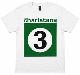 Camiseta de manga corta The Charlatans 3 Logo
