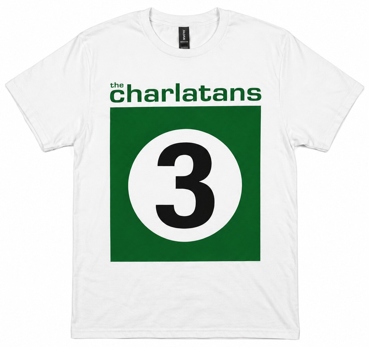 Риза The Charlatans 3 Logo White 2XL Риза