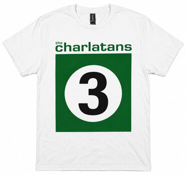 Риза The Charlatans 3 Logo White 2XL Риза - 1