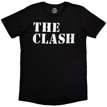 T-särk The Clash Stencil Logo Black XL T-särk - 1
