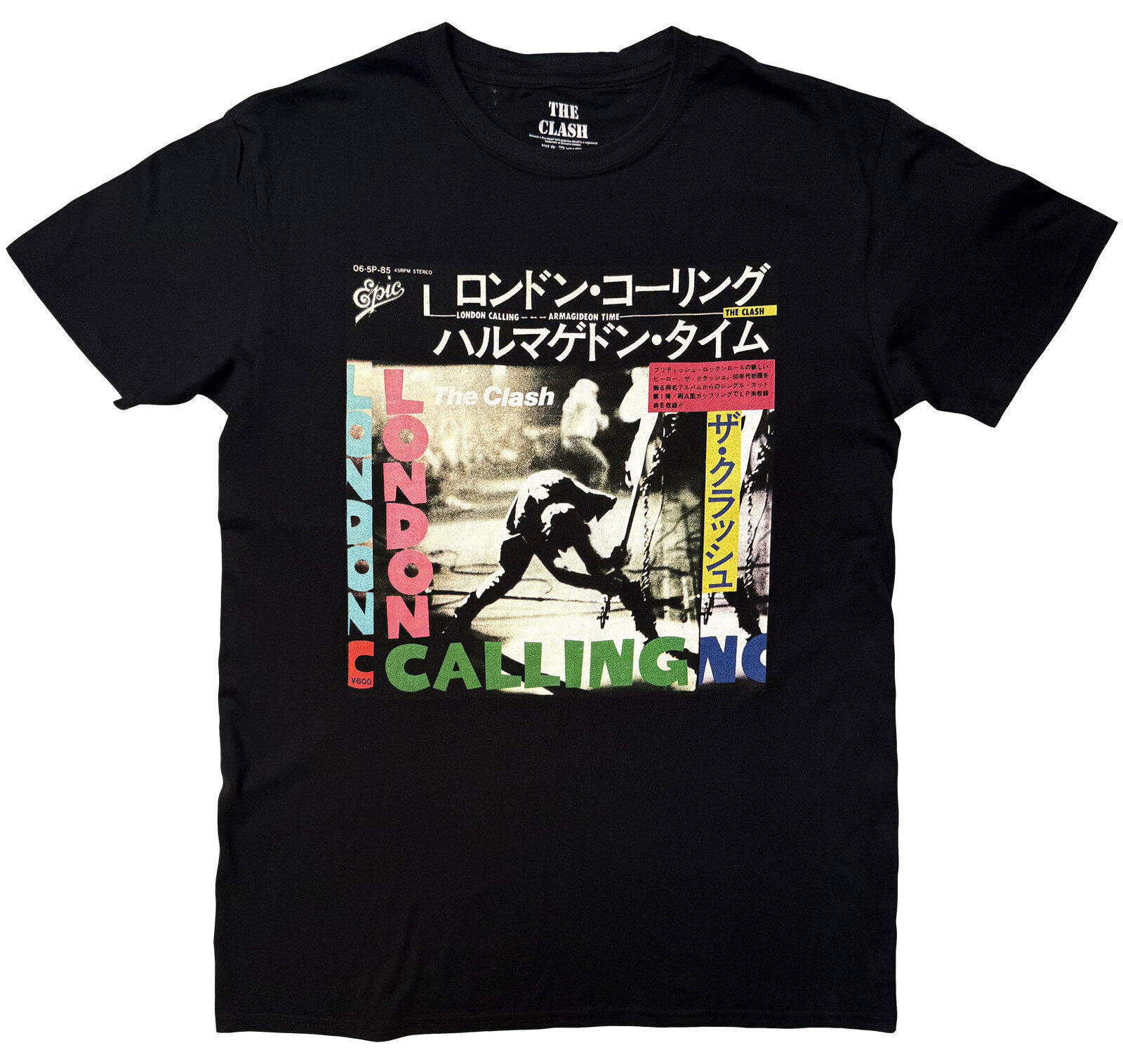 Košulja The Clash London Calling Japan Black M Košulja