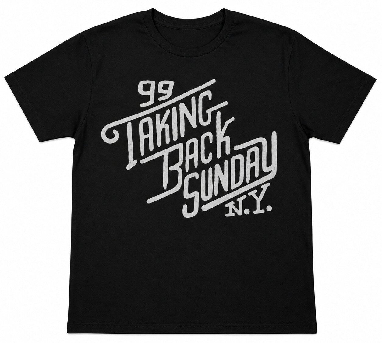 Ing Taking Back Sunday Script Logo Black S Ing