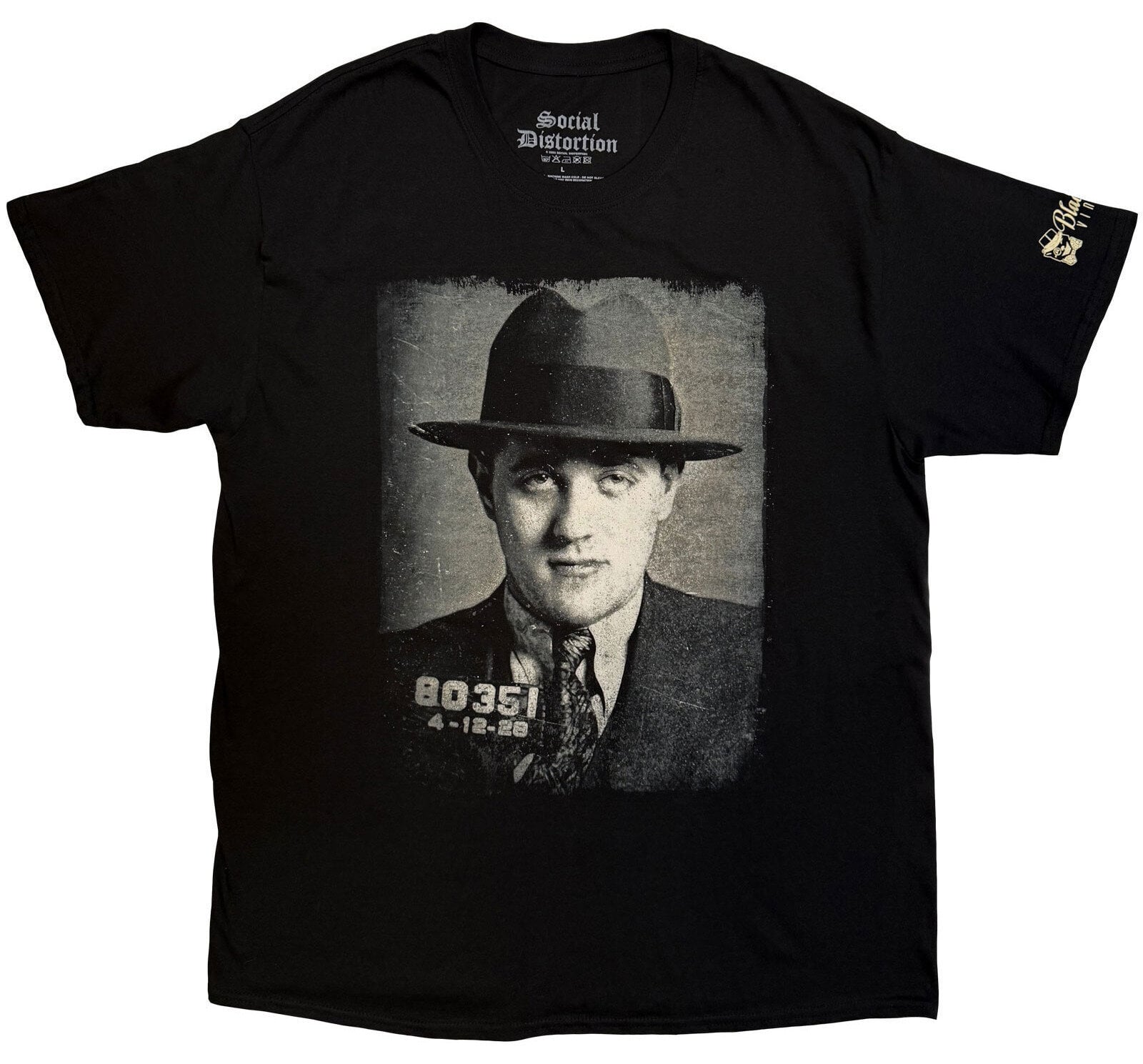 Риза Social Distortion Bugsy (Sleeve Print) Black S Риза