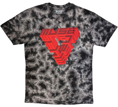 T-särk Muse Tri Logo (Wash Collection, UNFINISHED) Black L T-särk - 1