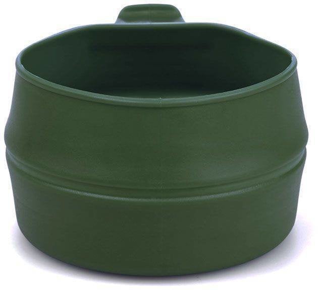 Beholder til opbevaring af mad Wildo Fold a Cup Army Army Olive 250 ml Beholder til opbevaring af mad