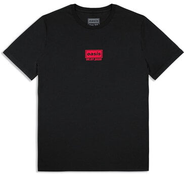 Tricou Oasis Cardiff 5 July Event (Back Print & Ex-Tour) Black 3XL Tricou - 1