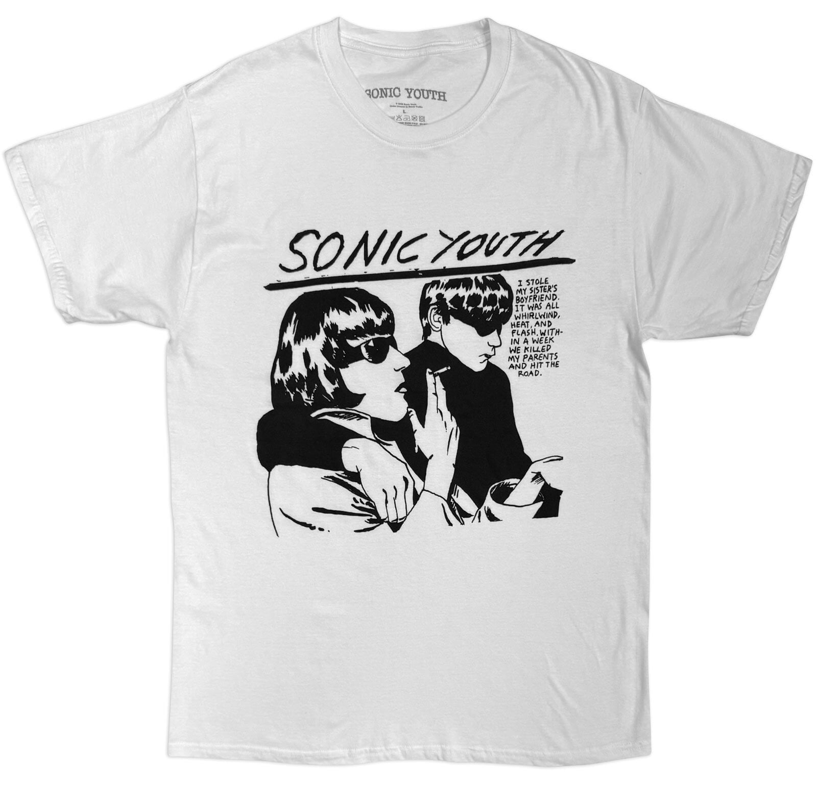 Ing Sonic Youth Goo White 2XL Ing