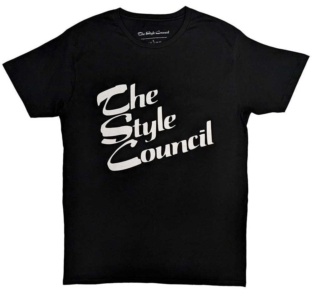 Majica The Style Council Stacked Logo Black 2XL Majica