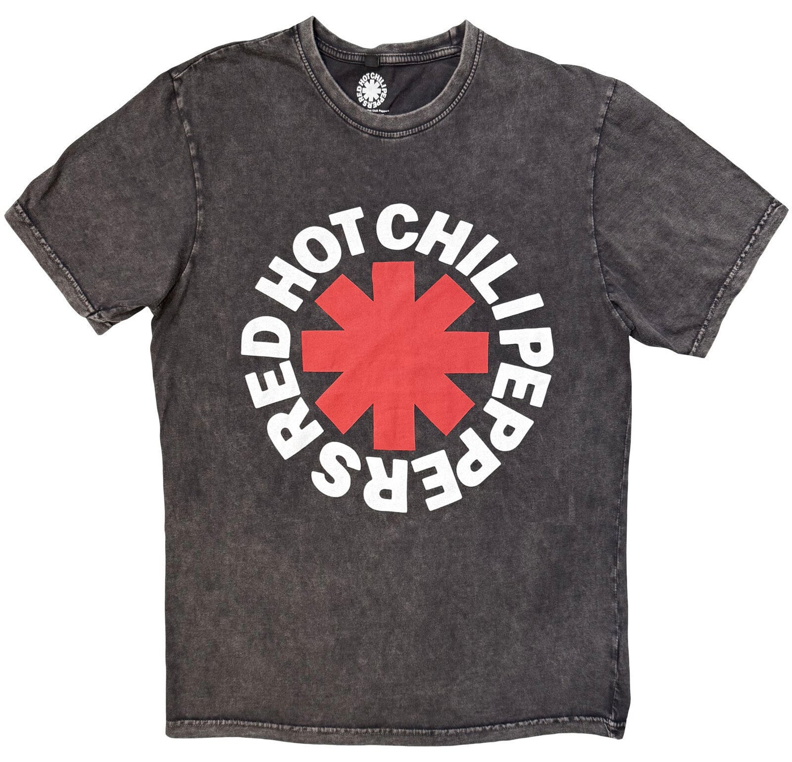 Shirt Red Hot Chili Peppers Classic Asterisk Charcoal Grey M Shirt