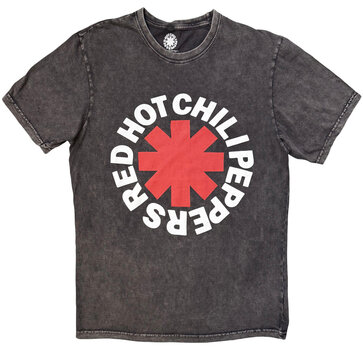 T-särk Red Hot Chili Peppers Classic Asterisk Charcoal Grey S T-särk - 1