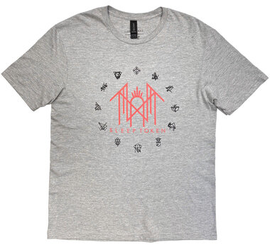 Košulja Sleep Token Flamingo Pink Logo (Back Print) Grey M Košulja - 1