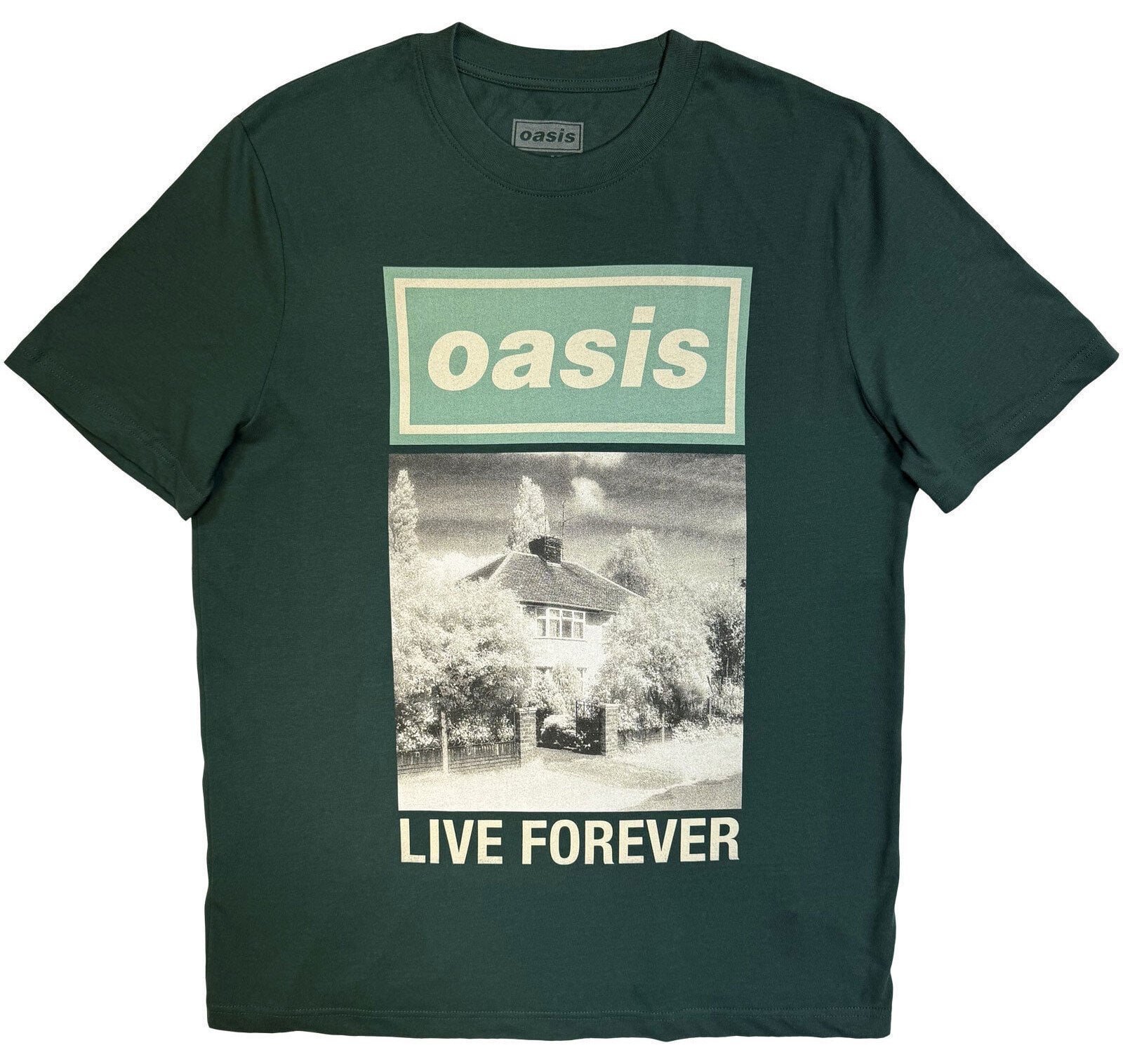 Ing Oasis Live Forever Single Cover (Ex-Tour) Forest Green S Ing