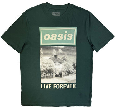 Ing Oasis Live Forever Single Cover (Ex-Tour) Forest Green S Ing - 1