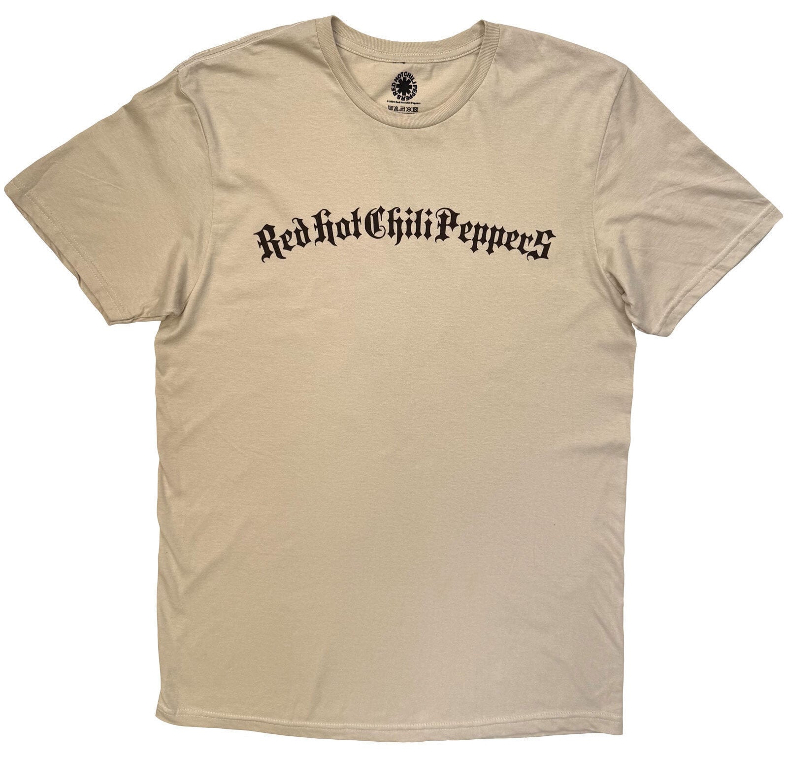 Košulja Red Hot Chili Peppers Skull Cross (Back Print) Sand XL Košulja