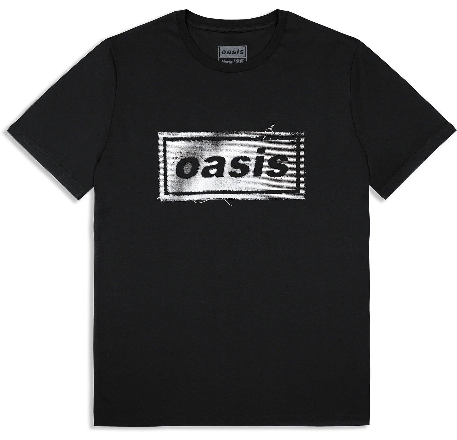 Majica Oasis Thread Logo (Ex-Tour) Majica s kratkimi rokavi Black L