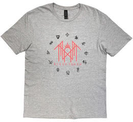 T-shirt Sleep Token Flamingo Pink Logo (Back Print)